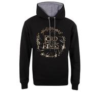 Superheroes Inc. - Sudadera con Capucha y Logotipo Oficial de Lord of The Rings (XL)