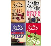Superintendent Battle Series 4 Books Collection Set By Agatha Christie (The Secret of Chimneys, Seven Dials, Murder Is Easy & Towards Zero)