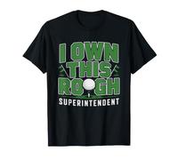 Superintendente De Golf Rough Jefe Equipo Fairway Camiseta