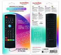 Superior Electroncs Combine Keyboard SUPKCB001 - Teclado Universal QWERTY con Mando a Distancia Universal Smart TV