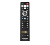 Superior Electronics SKY Replacement - Mando a distancia de repuesto universal compatible con los descodificadores SKY, My SKY, My SKY HD, SKY Q, listo para usar, no requiere programación, color negro