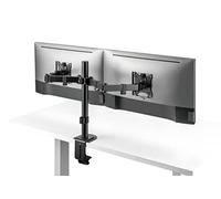 Superior Electronics Soporte para Monitor de Mesa Doble 17"-32" | Montaje en Escritorio | Brazo Ajustable con rotación 360° | Compatible con VESA 75x75 100x100 | Carga 9 kg para Monitor | SUPSPC002