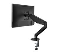 Superior Electronics Soporte universal de mesa para monitor de 17 a 32 pulgadas, rotación de 360°/inclinación de 90°, para juegos, oficina, casa - Compatible con VESA 75 x 75 y 100 x 100, máx. 9 kg -