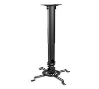 Superior Electronics SUPSTV013 - Soporte de Techo Universal para Proyectores, Extensible 380-580 mm, Compatible con Techos Planos y Lisos, Capacidad 13,5 kg