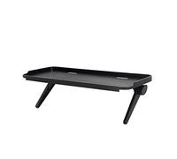 Superior Estante de Pantalla, Pantalla Ajustable, Sin Perforaciones, Robusto y Estable, Aplicar para Medios, Control Remoto (Negro)