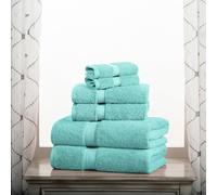 Superior Juego de Toallas de algodón Egipcio de 800 g/m², Incluye 2 Toallas de baño, 2 Toallas de Mano, 2 Toallas de Cara, Esenciales de baño de Felpa de Lujo, Ultra Gruesas, SPA, Ducha, baño de