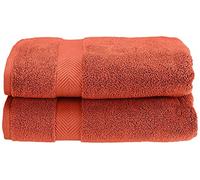 Superior Parent Collection-Juego de Toallas de 6 Piezas, 100% algodón Zero Twist, súper Suave y Absorbente, Color ladrillo, Brick, Bath Towel Set
