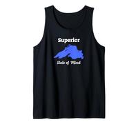 Superior State of Mind: Lake Superior Camiseta sin Mangas