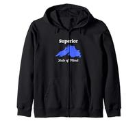 Superior State of Mind: Lake Superior Sudadera con Capucha