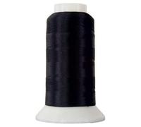 Superior Threads Bottom Line Hilo de coser para bordar, acolchado, poliιster, 2 capas, 60 pesos, cono de 3000 yardas (#625 negro)