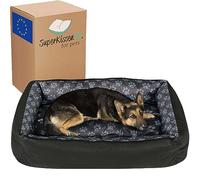 SuperKissen24. - Cama Perro para Perros y Gato - Impermeable - Grande y Mediano Perros - Patas y Lino XL