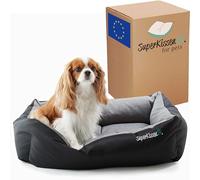 SuperKissen24. - Cama Perro para Perros y Gato - Impermeable - Pequeños Perros - Linaza M