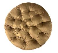 SuperKissen24. Cojines para Silla Colgante - Cojín Redondo - Almohada para Silla Colgante - Almohada para Silla Columpio - Almohada Blanda - Beige