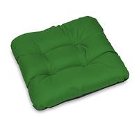 SuperKissen24. Set de 8 Cojines de Asiento - Cojín de Silla 45x45 cm para Interior y Exterior Cómodo e Impermeable para Muebles de Jardin, Terraza, para Suelo - Verde