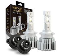 Superlite Kit de Lámparas Conversión Xenón to LED D2S Plug & Play Gold Series 6000K / 18000 Lumens / 12-24V / 45W Para Coche y Camión
