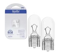 Superlite Set de 2 Bombillas Halógenas Auxiliares W5W 12V. Para Luces Interiores, Posición, Matrícula, etc. de la Gama Night Vision. Homologación E1 R37/03 y Certificación RoHs y CE