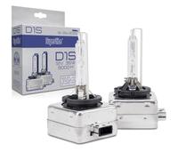 Superlite Set de 2 Bombillas Xenón D1S 12V 35W de 6000K Para Faros Principales de la Gama Night Vision. Homologación E1 R37/03 y Certificación RoHs y CE. Luz blanca para una visibilidad superior.