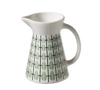 Superliving Jarra de leche Olivia blanco-menta