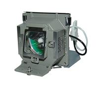 Supermait 5J.J0A05.001 Lámpara Bulbo Bombilla de repuesto para proyector con carcasa Compatible con BENQ MP515 / MP525 / MP515S / MP525ST / MP526 / MP515ST 5JJ0A05001 Bombilla proyector