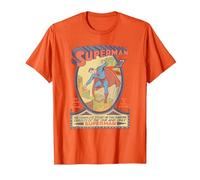 Superman #1 Camiseta, Hombre, Naranja, XXL