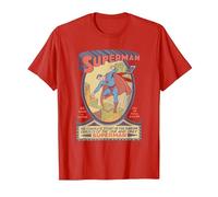 Superman #1 Camiseta, Hombre, Rojo, XXL
