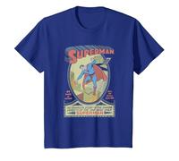 Superman #1 Camiseta, Niños, Azul Real, 4 años