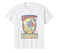 Superman #1 Camiseta, Niños, Blanco, 4 años