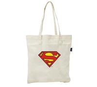 ARDITEX SU16225 Bolsa tipo Shopping de Algodón con asa de 37X41cm de WARNER BROSS-Superman