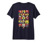 Superman (2025) Character Squares Camiseta Premium
