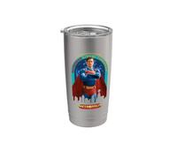Superman (2025) City Of Tomorrow Vaso térmico de acero inoxidable de doble pared