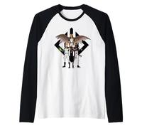 Superman (2025) Justice Gang Trio Camiseta Manga Raglan