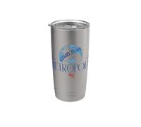 Superman (2025) Metropolis Vaso térmico de acero inoxidable de doble pared