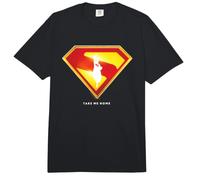 Superman 2025 Movie Take Me Home Shield Comfort Colors Adult Heavyweight T-Shirt