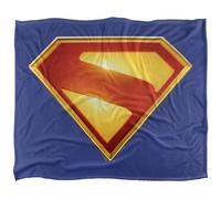 Superman 2025 New Logo Color Manta súper Suave con Tacto Sedoso - 152 x 127 cm