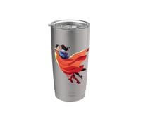 Superman (2025) Superman Lois Embrace Vaso térmico de acero inoxidable de doble pared
