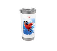 Superman (2025) Superman Lois Look Up Vaso térmico de acero inoxidable de doble pared