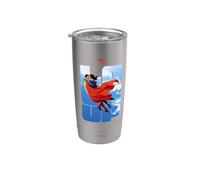 Superman (2025) Superman Lois Look Up Vaso térmico de acero inoxidable de doble pared
