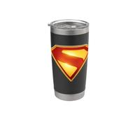 Superman (2025) Superman New Logo 2 Vaso térmico de acero inoxidable de doble pared