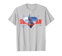 Superman (2025) Up In The Sky Camiseta, Hombre, Plata, 3XL