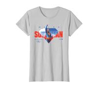 Superman (2025) Up In The Sky Camiseta, Mujer, Plata, XS