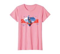 Superman (2025) Up In The Sky Camiseta, Mujer, Rosado, L