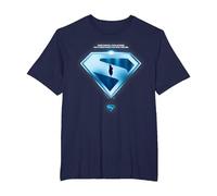 Superman (2025) Your Choices Shield Camiseta, Hombre Tallas Grandes, Azul Marino, 4X Alto