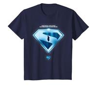Superman (2025) Your Choices Shield Camiseta, Niños, Azul Marino, 12 años