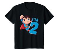 Superman 2nd Birthday Cute I'm 2 Camiseta
