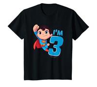 Superman 3rd Birthday Cute I'm 3 Camiseta