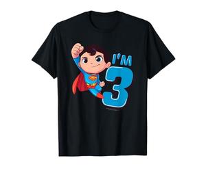 Superman 3rd Birthday Cute I'm 3 Camiseta
