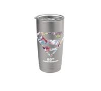 Superman 85th Anniversary Cover Shield Vaso térmico de acero inoxidable de doble pared
