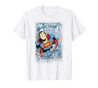 Superman Action #419 Distress Camiseta, Hombre, Blanco, XXL