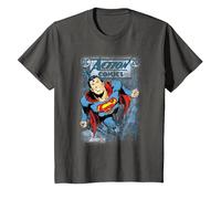 Superman Action #419 Distress Camiseta, Niños, Asfalto, 3 años