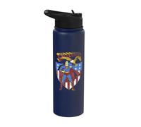 Superman All American Stainless Steel Insulated Water Bottle